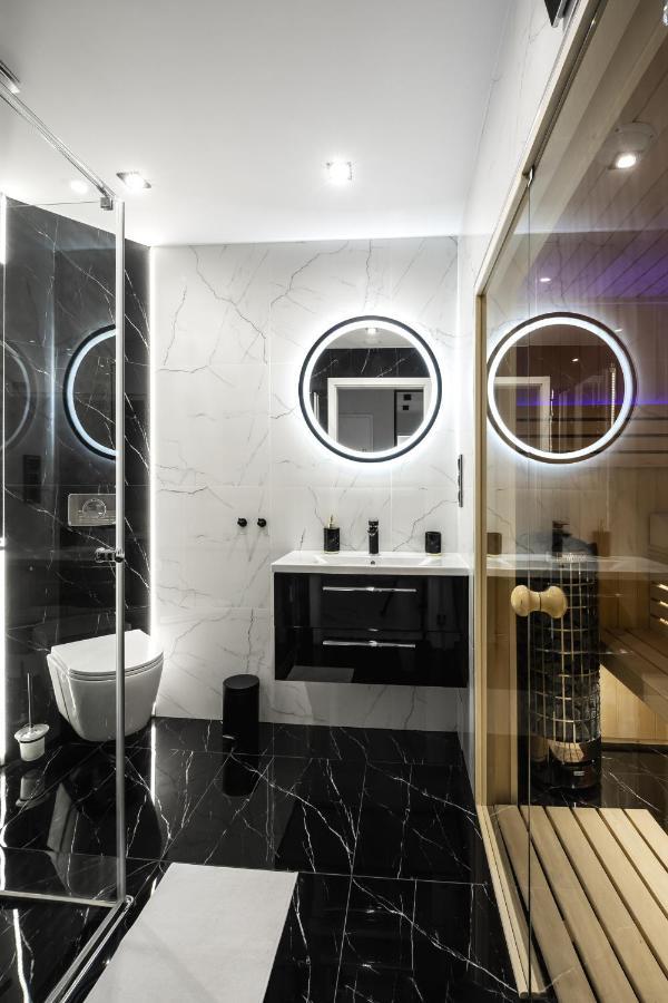 Apartament Zacisze Z Prywatna Sauna ชเจอร์ค ภายนอก รูปภาพ